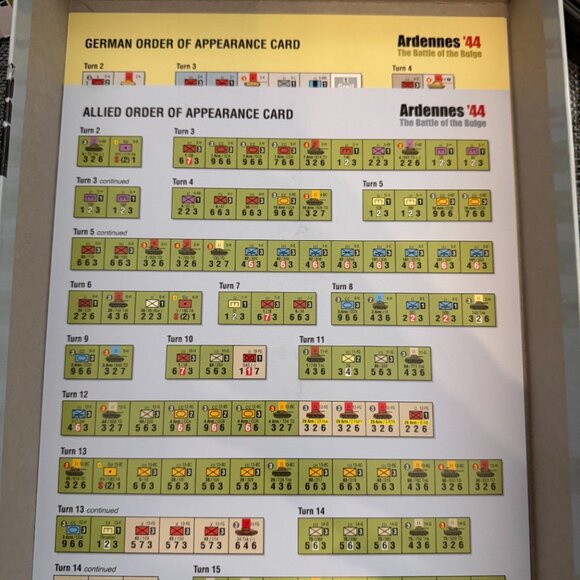 Ardennes '44: The Battle of the Bulge (opened, unpunched) GMT Games - Picture 8 of 15